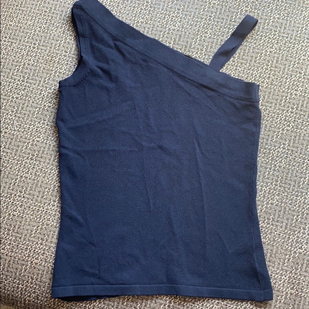 Dana Buchman Petite One Sleeve Blouse